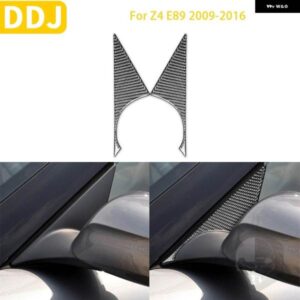 BMW カーボン Z4 E89 2009-2016 ロードスタードアピラー カバー ステッカー 車トリム外装