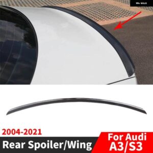 アウディ リアスポイラー ルーフウイング ディフューザー トランクリップエアダム A3 S3 8PA 8VA 8VS 8V7 2004-2021 翼型ブーツ テールチューニング