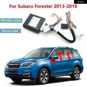 スバル 左ハンドル用車窓閉じるオープン + ミラー 折り展開モジュール フォレスター 2013-18
