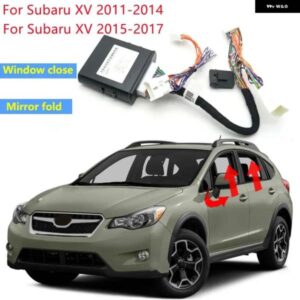 スバル 左ハンドル用車窓閉じるオープン + ミラー ダブル展開モジュール XV 2011-17
