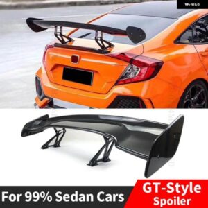 BMW スプリッター ディフューザー トランクリップ 汎用 GT スタイルリアスポイラー ウイングエアダム 99% セダン車 VW ホンダ トヨタ チューニング