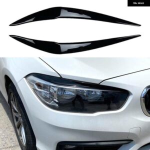 BMW 1シリーズ F20 F21 116I 118I 120I 125I M135I M140I グロスブラック ヘッドライト アイブロウ ランプ光アイブロウ 2015-2019
