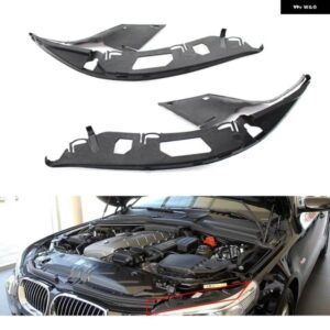 BMW ペアアッパー ヘッドライト ガスケット フロントアッパー ヘッドライト ガスケット シールペアセット 5シリーズ E60 2004-2010用