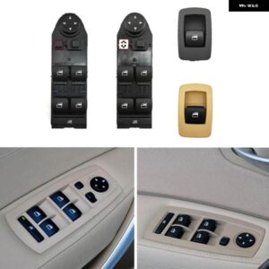 BMW E83 X3 電気パネルウィンドウ スイッチ ドライバーパワーウィンドウ 制御ガラスリフターボタン LHD 04-10 61313413354