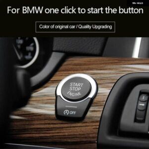 BMW スタートストップ エンジン ボタン スイッチ 交換カバー 1/2/3/4/5/6/7シリーズ F10 F11 F20 F21 F22 F25 F26 F30 F31 F32 F01 F15