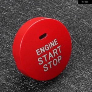 スバル 赤 エンジン スタートストップスイッチ カバー 点火ボタン アウトバックフォレスター BRZ 自動車 インテリア