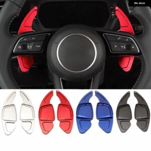 アウディ A3 8Y A4 A5 2020 2021交換ステアリング ホイール DSG シフトパドル と延長 2ピース カースタイリング