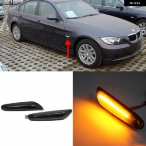 BMW LED サイドマーカーウィンカー ライト E60 E61 E90 E91 E87 E81 E83 E84 E88 E92 E93 E82 E46 1 3 5シリーズ X1 X3 2004 2010
