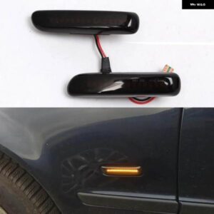BMW LED サイドマーカーウィンカー ウインカー流水ウインカーフラッシュライト E46 3ER リムジンクーペコンパクトカブリオレ