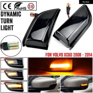 ボルボ XC60 2008-2014 LED ダイナミック ウィンカー ライト OEM # 31217288 31217289 サイドウイングバックミラー ウインカー インジケータ ー