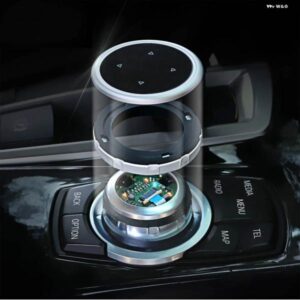 BMW アルミ マルチメディア コントロールノブ ボタン カバー キャップ 1 2 4 3 5シリーズ X1 X3 X5 X6 GT IDRIVE F30 E90 E92 E60 E61 スタイリング