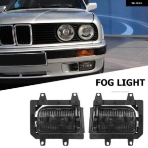 BMW 1ペア フロントバンパー フォグランプ 電球付き E30 318I 1985-1993 63171385945 63171385946