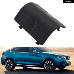 BMW OBD 診断プラグ カバー ブラックパネル 装飾 II 診断 F25 X3 F26 X4 LHD 左キックパネルトリムキャップ