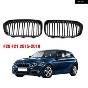 BMW RICOY グロスブラック F20 F21 120I 118I 116I 116D M135I M140I 2015-18 ハッチバックスポーツキドニーグリル