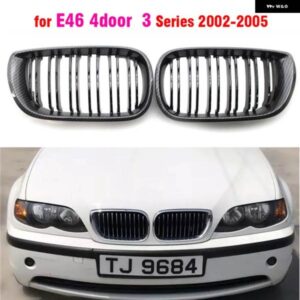 BMW フロントバンパー キドニーフードグリル レーシング グリル 黒 E46 4 ドアツーリングサルーン 37377
