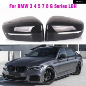 BMW LHD カーボンサイドバックミラー カバー 3 5 7 G10 G20 G21 330I 330D 340I G30 G31 530D 530I 520D 525I G32 2019 2020