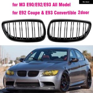 BMW フロントグリル キドニーグリル E92 E93 M3 2006-2009 2008-2013 3シリーズ E92 E93 2 ドアクーペ 07-10 カースタイリング グロスブラック
