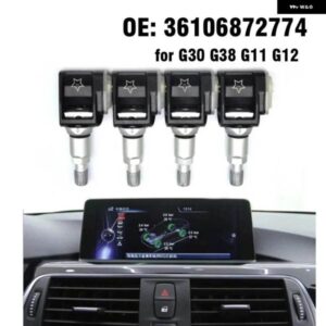 BMW タイヤエア圧 モニターセンサー TPMS 433MHZ G20 G21 G30 G31 G38 F90 G32 G11 G12 G01 G02 G05 に適合