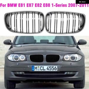 BMW カーボンカラーフロントセンターグリル E81 E87 E82 E88 1シリーズ 2007-2011 2DOOR 4 ドア 120I 128I 130I 135I