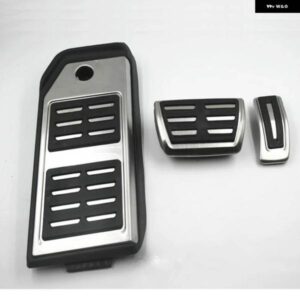 ポルシェ フットペダル レスト燃料カバー アルミ アクセルペダル ブレーキ ペダル VW トゥアレグ 2019 2020 カイエン 用