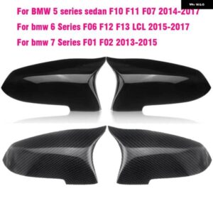 BMW 5 6 7シリーズ F10 F11 F18 GT 5GT F07 F06 F12 F01 520I 523I 525I 530I カーボンサイドバックミラー カバー キャップ