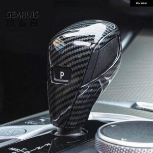 BMW G20 G21 X3 G01 X4 G02 2022 G29 G22 G23 G26 F40 F44 G42 カーボン ギアシフト ノブカバー トリム カースタイリング