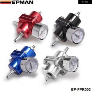 BMW 汎用 0-140 PSI 燃圧レギュレーター FPR/ゲージ E39 5シリーズフェイスリフト 2000-2003 EP-FPR003