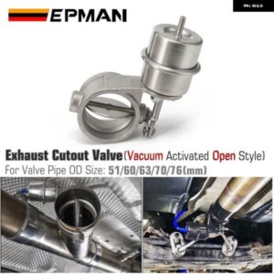 BMW 真空作動排気カットアウト/ダンプ 51MM /60MM /63MM /70MM /76MM オープンスタイル圧力: 約 1 BAR E30 325I 318I