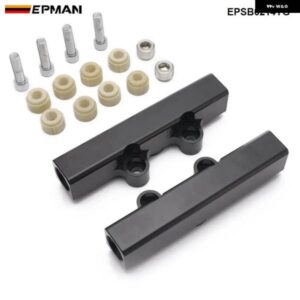 スバル トップフィード燃料レール ビレットアルミ W/-8 インレット -6 リターン WRX STI 燃料システム EPSB0214YG