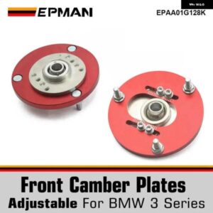 BMW フロントキャンバー プレートアッパーマウント E46 3シリーズ E36 E30 E36 E46 Z3 コイルオーバーキット サスペンション トップマウント EPAA01G128K