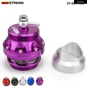 アウディ 汎用 50MM レーシング ブローオフバルブ BOV ターボ アルミフランジ付き VW ブローダンプ/ブローオフアダプター EP-BOV1008
