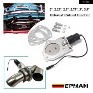 BMW 2インチ /2.25インチ/2.5インチ/2.75インチ/3インチ/3.5インチ 電気排気カットアウトリモートコントロールモーターキット E36 325 328 M3 HFM S52 M52