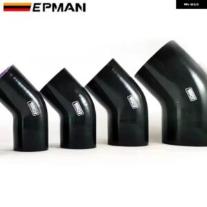 BMW ブラック 4層 4インチ 45度エルボーカプラー シリコン ホース ターボ インテーク 83/89/102MM F20 1シリーズ EP-SS45RS83