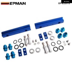 スバル アルミビレットトップフィードインジェクター 燃料レール ターボキット ブルー WRX STI EJ20 EJ20T STI EP-EJ2