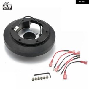 アウディ レーシング ステアリングホイール ショート薄型ハブボスキット アダプターキット A4/A6/A8 VW ポルシェ HUB-K180H