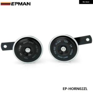 BMW 2個 汎用 電動ディスクホーン低高 OEM 交換 12ボルトトラック E34 EP-HORN02ZL