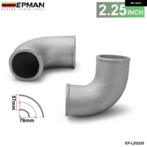BMW 2.25インチ 鋳造アルミエルボパイプ 90度インタークーラー ターボ タイトベンド 3 E30 M-TECHNIC 318I 320I 325IX M EP-LZG225