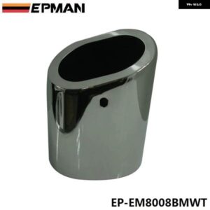 BMW 1PC クローム ステンレス マフラー 先端 10-13 X1 SDRIVE 18I E84 EP-EM8008 T