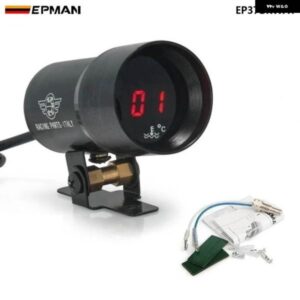 BMW 37MM コンパクトマイクロデジタルスモークレンズ水温計ブラック E39 5シリーズ OEM:EP-DGT8102 EP37BKWAT