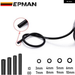 BMW ブラック シリコン 真空ホース パイプ 高性能チューブ 1メートル E39 5シリーズ改築 ID: 3MM 4MM 5MM 6MM EP-VS-4-1M