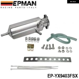 BMW レーシング 新アルミブリーザーキャッチタンクオーバーフロータンクタイプトラックドリフト車 ホンダ トヨタ 日産 EP-YX9403FSX
