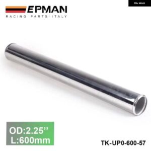 BMW 2ピース /ユニット 57MM 2.25インチ ストレートアルミ ターボ インタークーラーパイプ チューブ配管長さ 600MM E39 EP-UP0-600-57