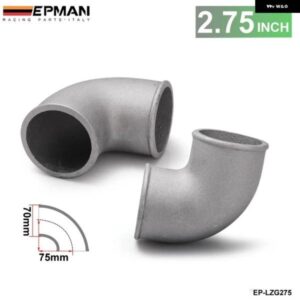 BMW 70MM 2.75インチ 鋳造アルミエルボパイプ 90度インタークーラー ターボ タイトベンド E30 M20 325 325I 6CY 1988 EP-LZG275