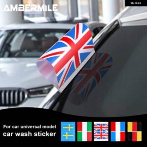 BMW 汎用 ミニクーパー 洗車ラベルウォーターマークドア トランク タグ ステッカー チームハザード ステッカー スタイリング