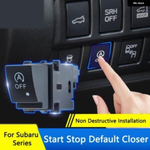 スバル 車自動スタートストップエリミネーター エンジン システム無効化装置 フォレスター 16-22 XV 18-22 アウトバックレガシィ用に