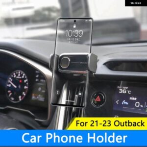 スバル 電話ホルダー 中央エアベント マウントスタンド GPS 電動携帯ブラケットサポート アウトバック 2021-2023