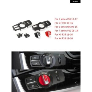 BMW ヘッドライト スイッチ ボタン ライトコントロールパネル フォグライト スイッチ 5シリーズ 7シリーズ X3 X4 F02 F10 F18 F07 F06 F25 F26