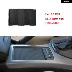 BMW インナーセンターコンソール ローラー ブラインドカバー トリム X5 E53 1999-2006 水カップラック収納 51168408026