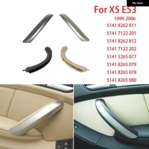 BMW 外装 装飾 部品 インナーハンドル ドアパネル プルトリム カバー フロント左側 X5 E53 1999-2006
