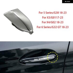 BMW 5 6シリーズ X3 X4 G30 G31 F90 G01 G02 51217489343 左フロントアウトサイドドアハンドルカバー キャップロックアクセスカバー